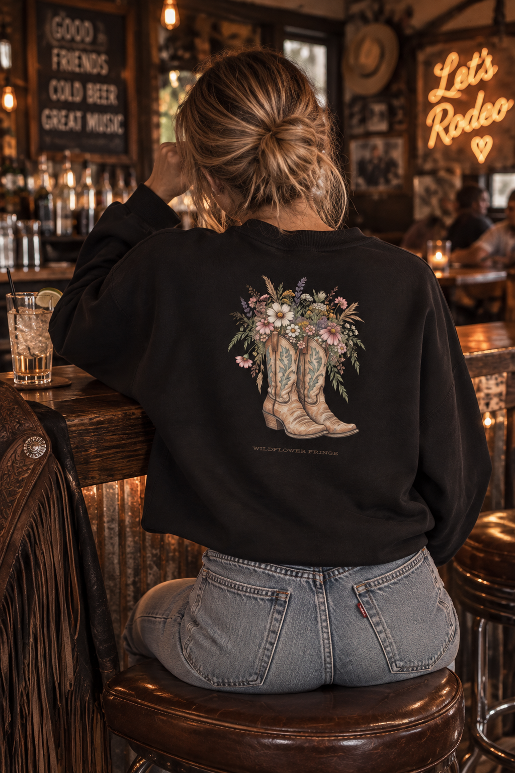 Boots & Bloom Sweatshirt