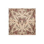 Country Soul Western Bandana with floral cow skull print